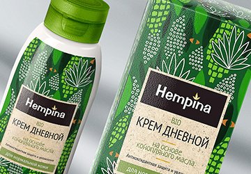 Hempina — нейминг и дизайн упаковки