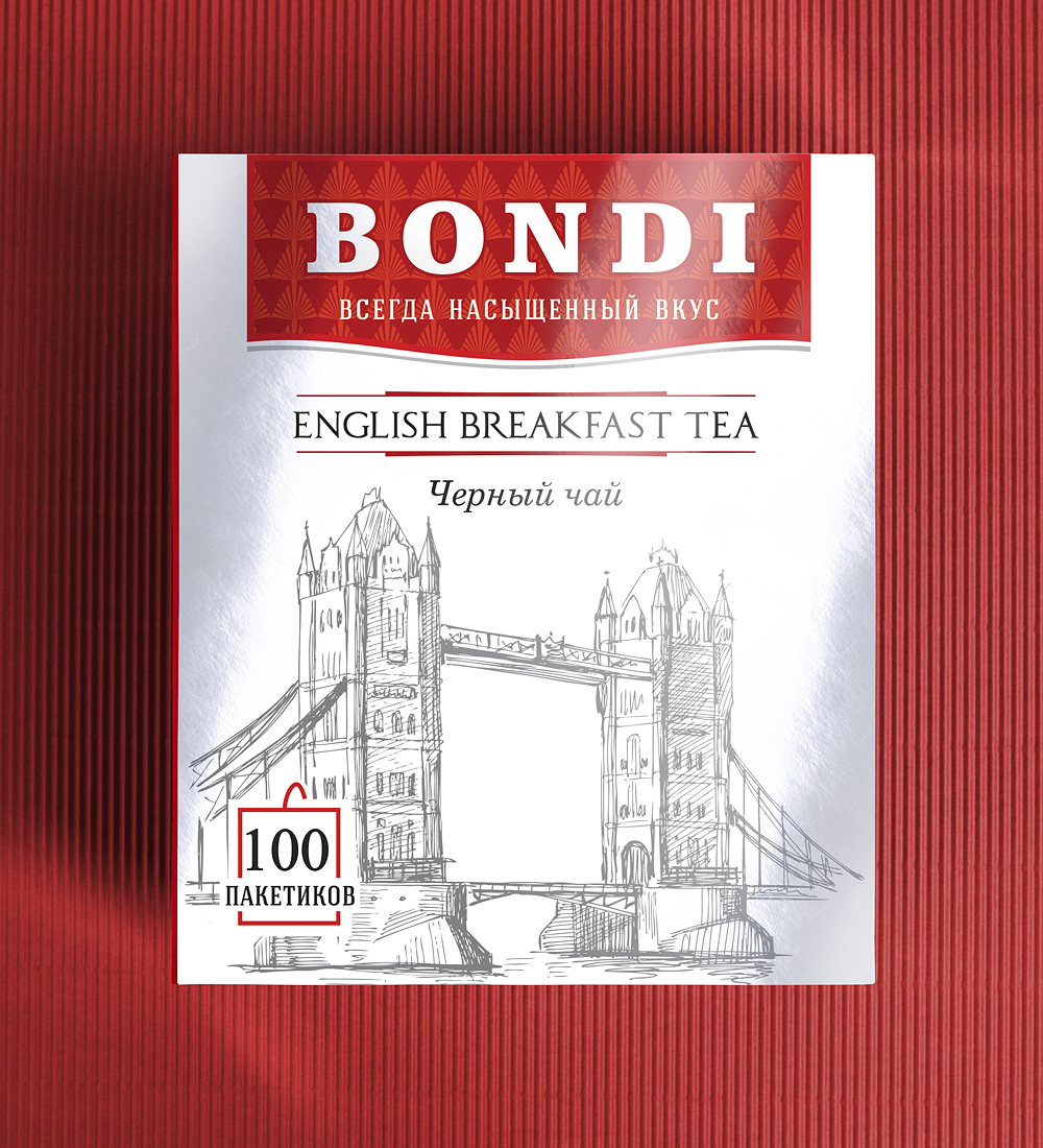 Чай BONDI, по-английски вкусно — A.STUDIO